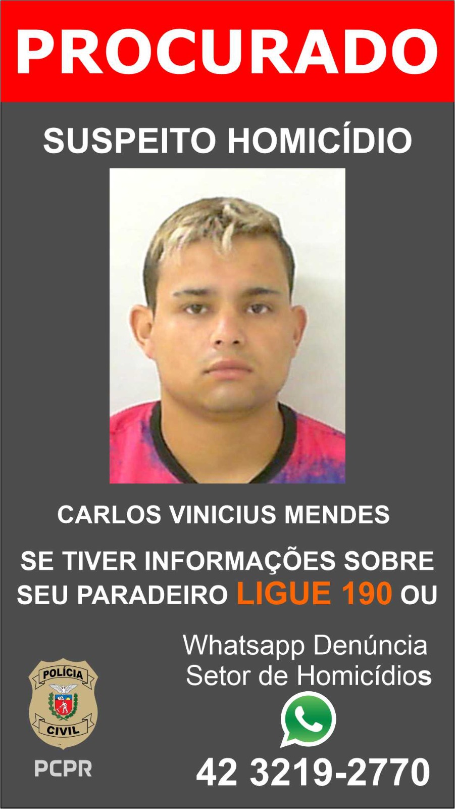 Imagem ilustrativa da imagem Suspeito de matar jovem a facadas na Vila Estrela está foragido