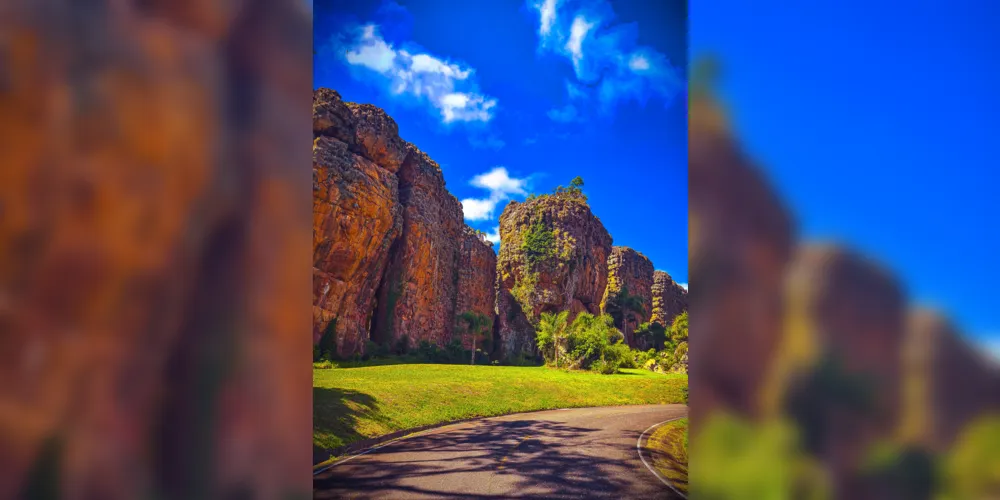 Arenitos do Parque Estadual de Vila Velha