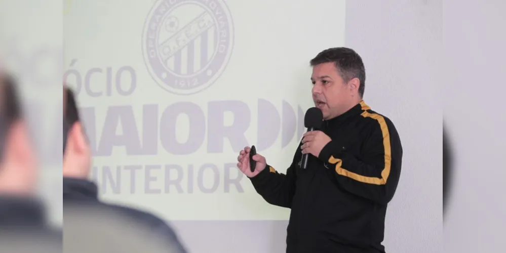 Lançamento foi coordenado por Guilherme Busato, Diretor de Planejamento do clube