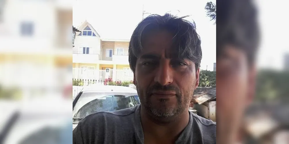 Ermio Jorge Batista, 47 anos, morador de Curitiba, vítima do acidente