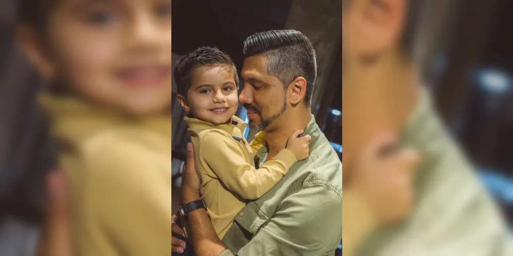 Erick Marcondes e seu filho Gabriel da Silva Marcondes