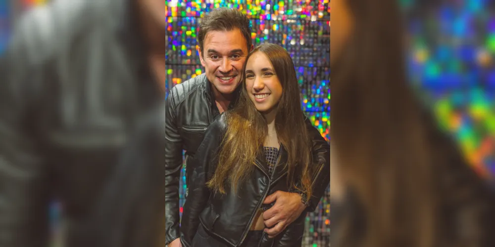 Rodrigo Farhat e sua filha Bruna Bahls de Almeida Farhat