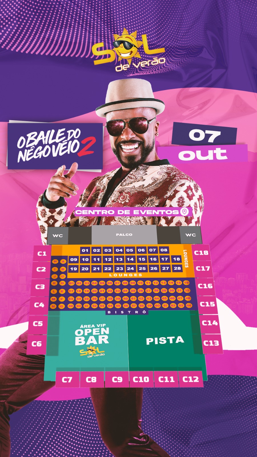 Imagem ilustrativa da imagem Show ‘Baile do Nêgo Véio 2’ com Alexandre Pires acontece em PG