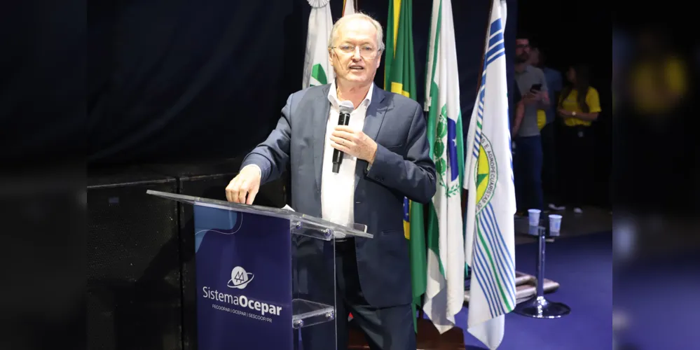 José Roberto Ricken, presidente do Sistema Ocepar