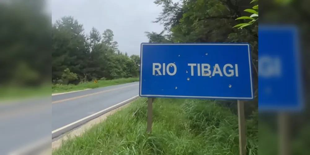 PR-152 é liberada em ambos os sentidos mais redução do nível do Rio Tibagi