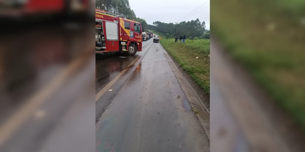 Acidente na região de Telêmaco Borba aconteceu na manhã deste sábado (25)