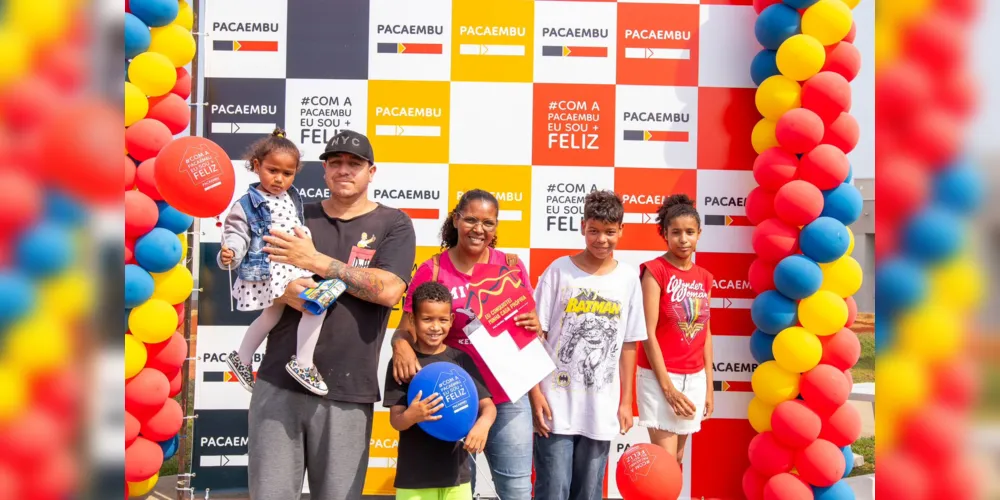 Famílias tiveram ajuda da Pacaembu para construir um sonho