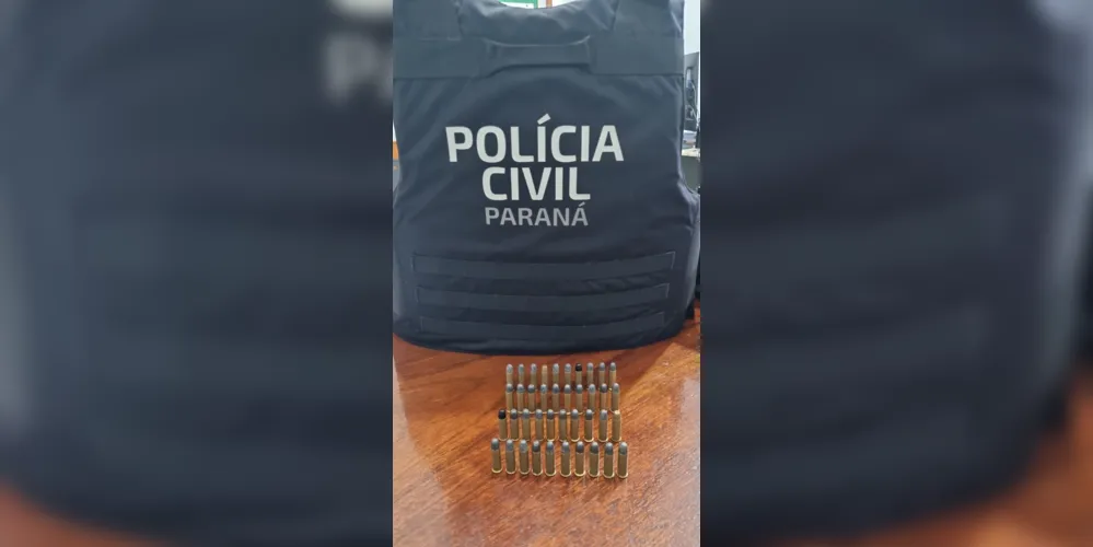 Munições foram encontradas na casa onde o homem estava