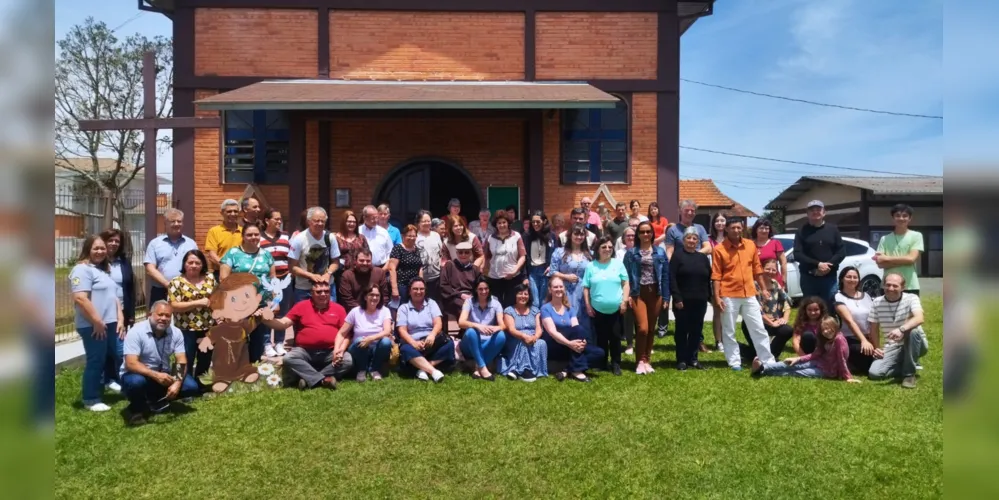 O encontro reuniu os franciscanos da região