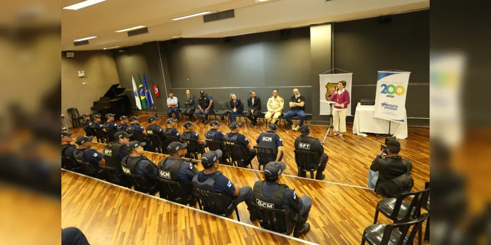 O evento foi promovido pela Secretaria de Cidadania e Segurança Pública