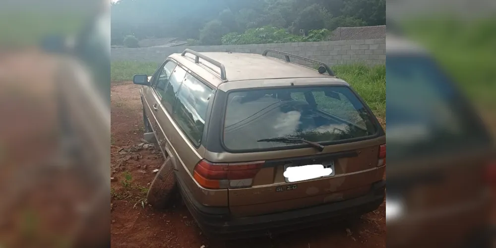 Veículo foi localizado na rua Conrado Schiffer, nesta sexta-feira (08), pela equipe da Guarda Municipal