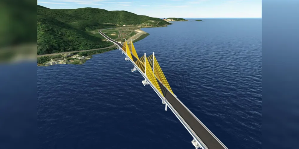 Ponte será construída entre Guaratuba e Matinhos