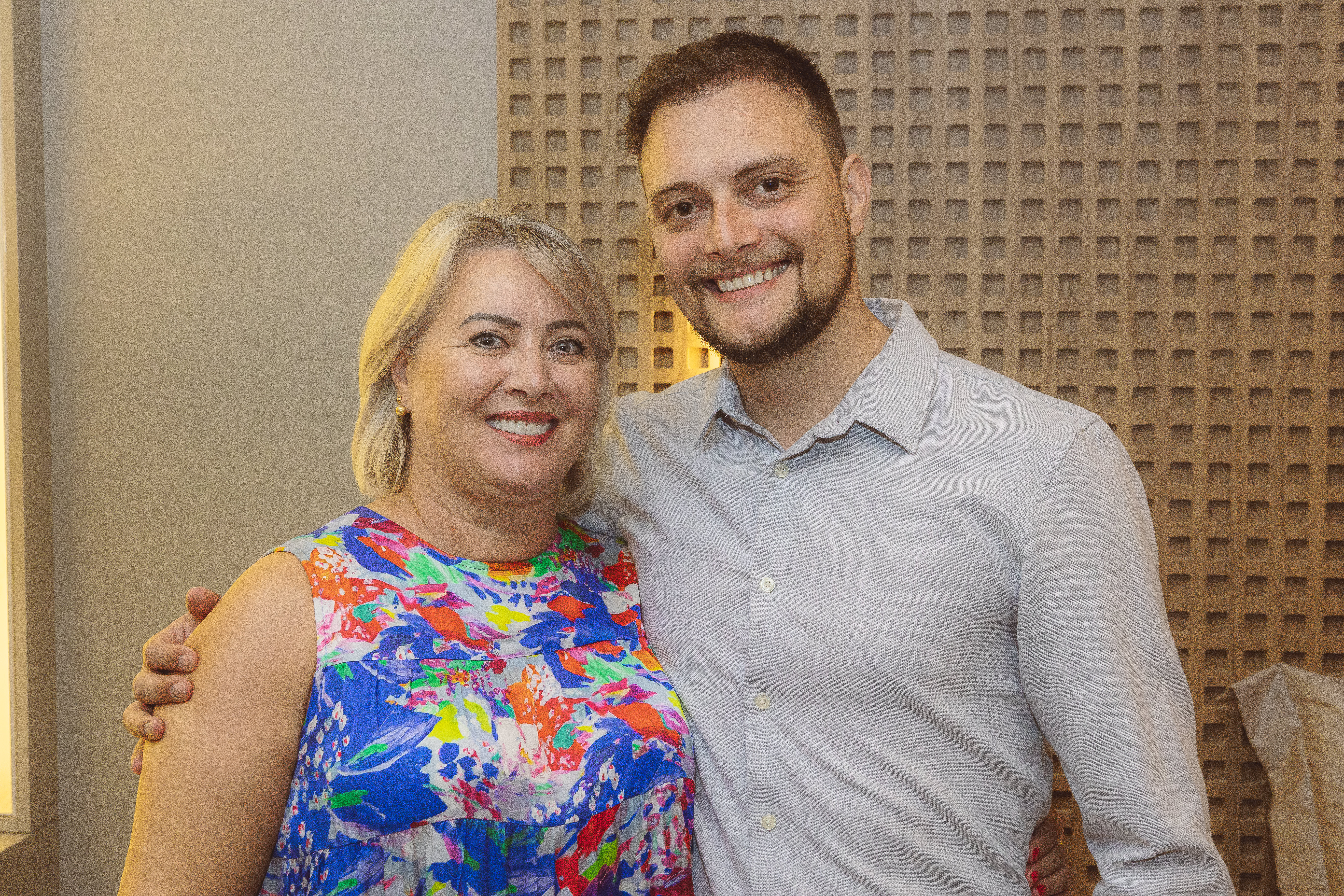 Aneli Tedesco e Adilson Gasperin