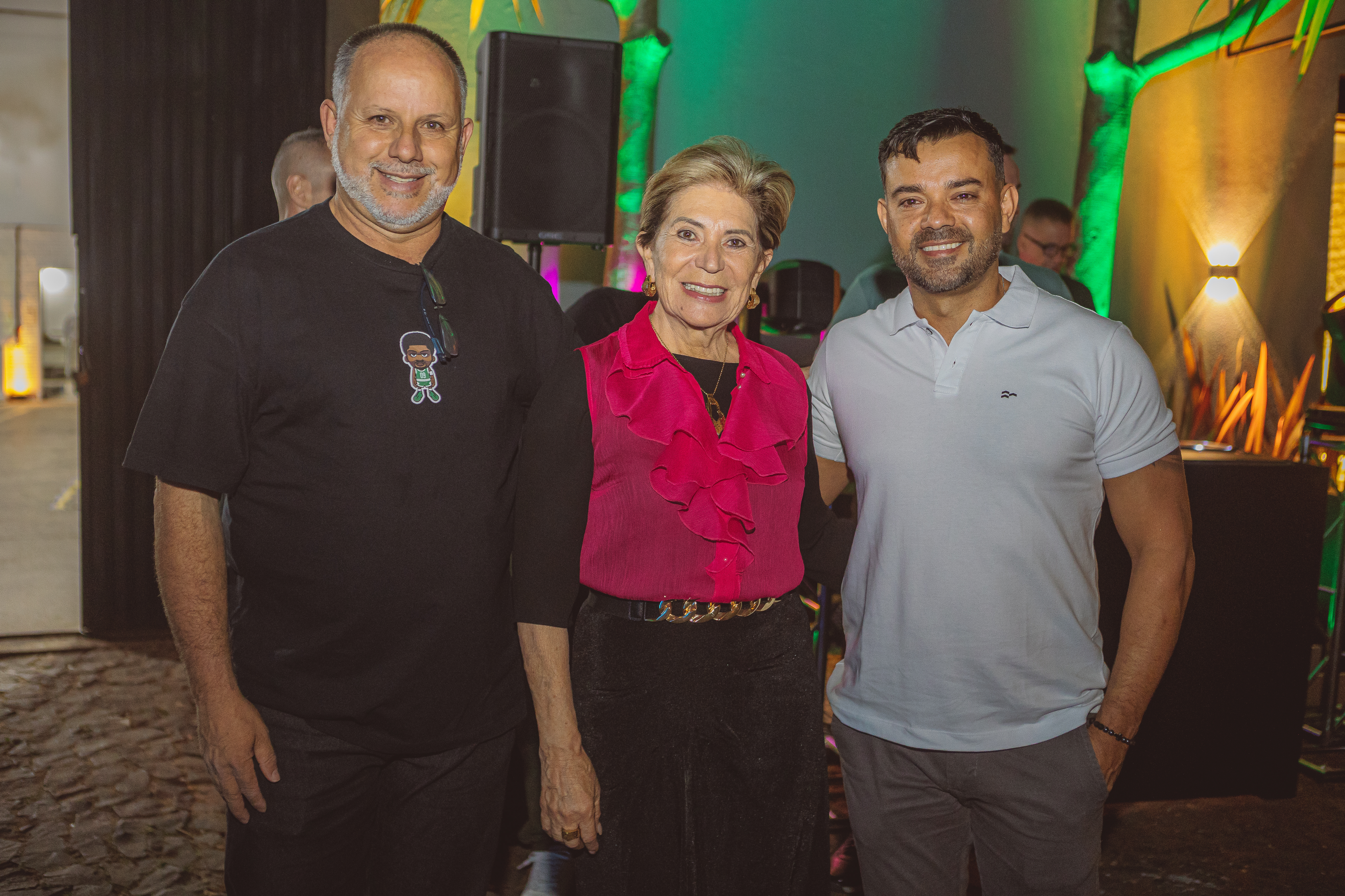 Mario Rodrigues, Elizabeth Schmidt e Eloir Rodrigues