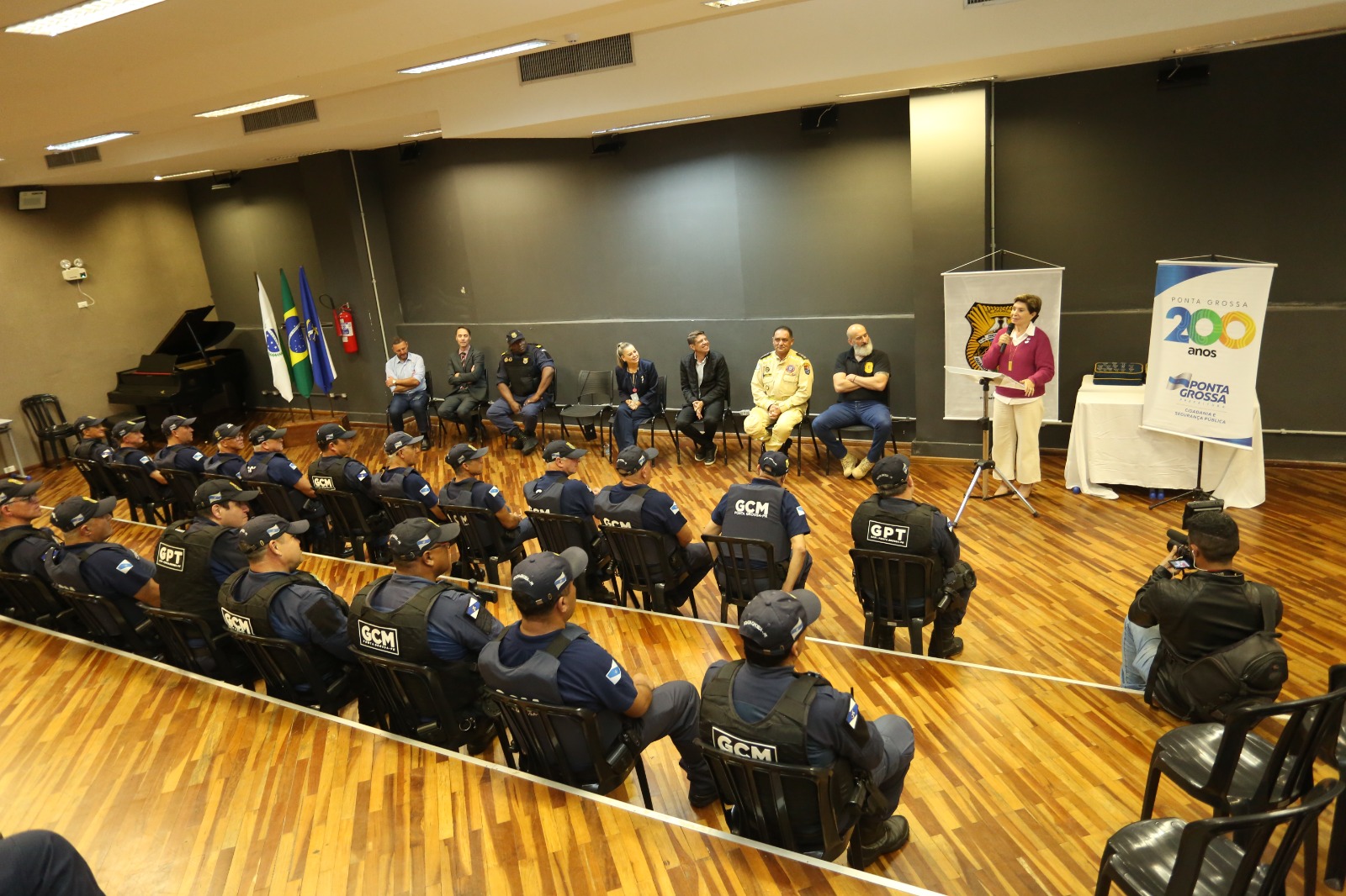 O evento foi promovido pela Secretaria de Cidadania e Segurança Pública