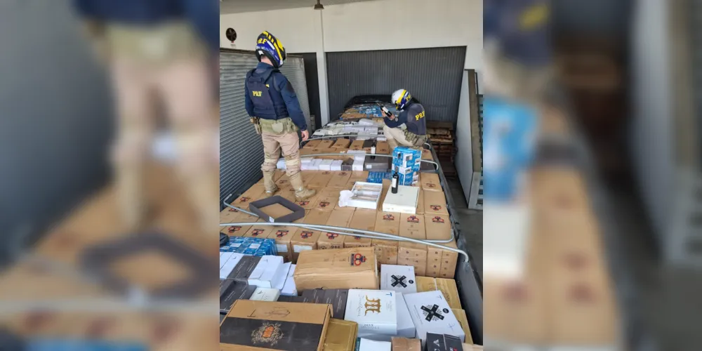 Imagem ilustrativa da imagem PRF apreende 195 toneladas de drogas e bate recorde no Paraná