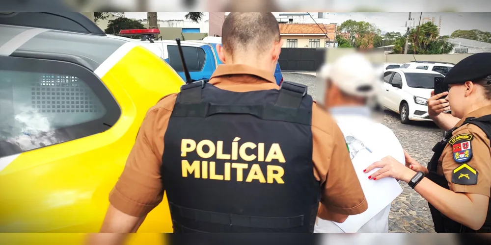 Agentes da PM 'entregaram' o suspeito na 13ª Subdivisão Policial