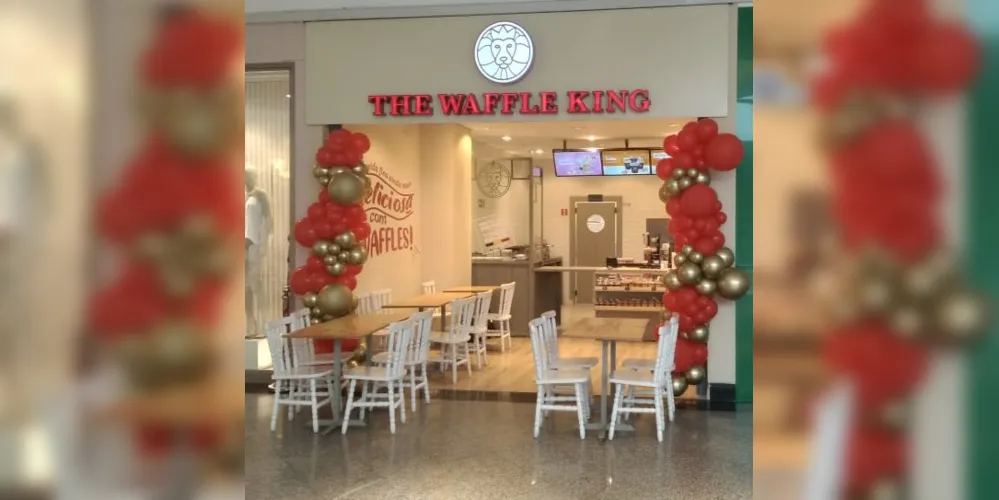 The Waffle King é a maior franqueadora de waffles do Brasil