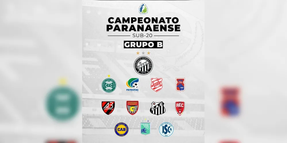 Grupo do Fantasma no Campeonato Paranaense Sub-17.