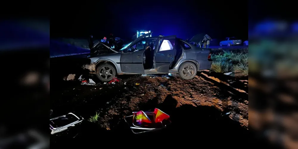 Acidente foi logo após a virada do ano na Rodovia Transbrasiliana