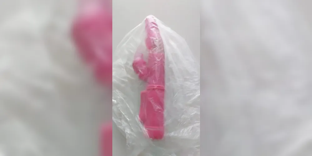 Vibrador foi recolhido pela polícia