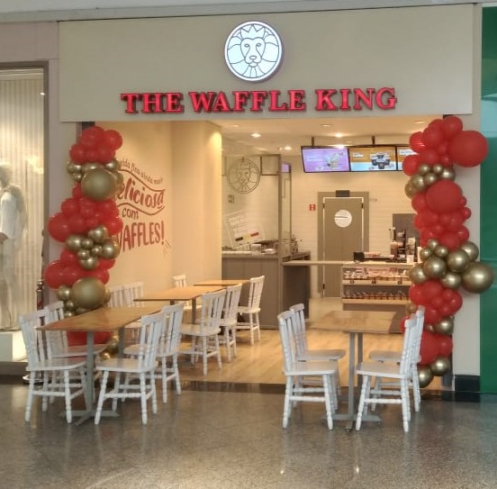 The Waffle King é a maior franqueadora de waffles do Brasil