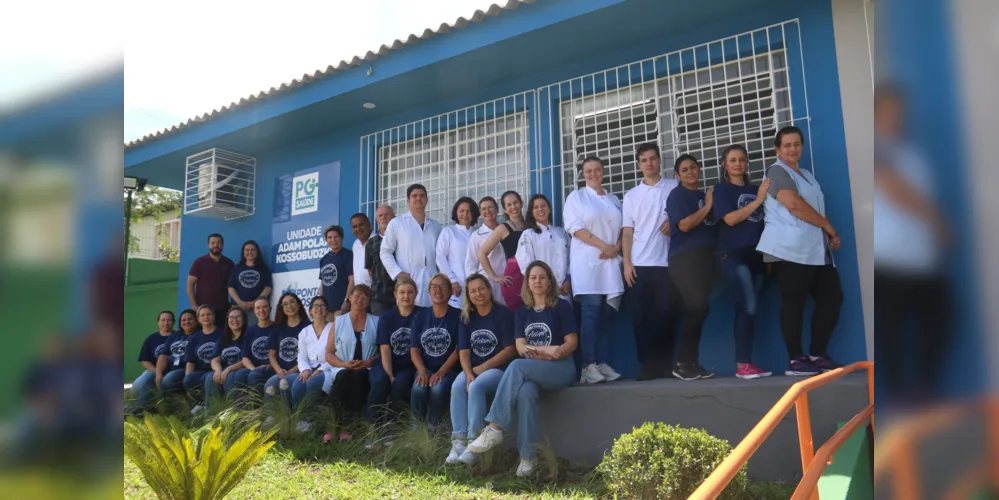 A unidade conta com três equipes completas de saúde da família, com médicos, enfermeiras, farmacêutico e dentistas, auxiliares e agentes de saúde.