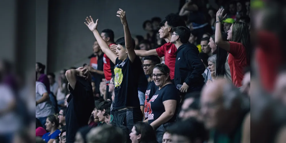 A torcida do Ponta Grossa é um dos grandes destaques da LBF, até o momento