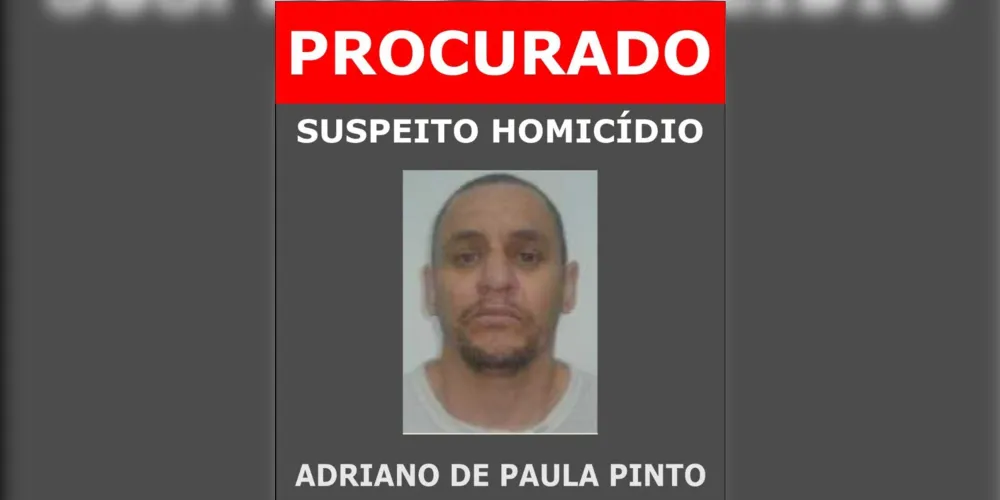 Adriano de Paula Pinto é um dos procurados pela Polícia Civil
