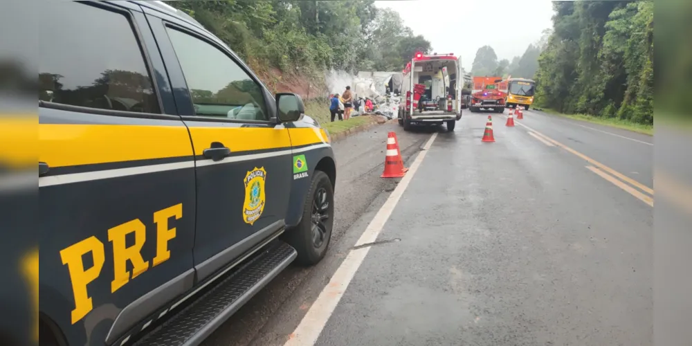 A PRF informou que o segundo motorista, morador de Corbélia, teve uma fratura exposta na perna, ficou encarcerada nas ferragens, mas foi socorrida e não corre risco de vida