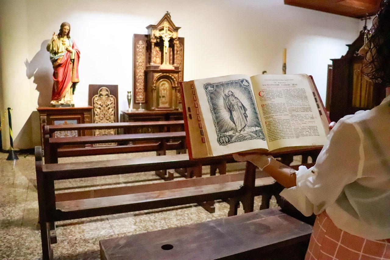 O Museu Diocesano Padre Antonio Ivan de Campos reabriu para visitação.