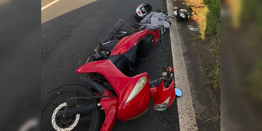 Vítima estava conduzindo uma motocicleta