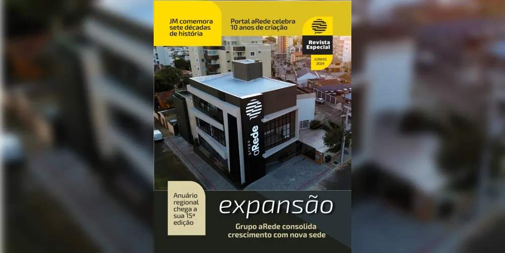 Revista especial traz histórias do Jornal da Manhã e do Portal aRede