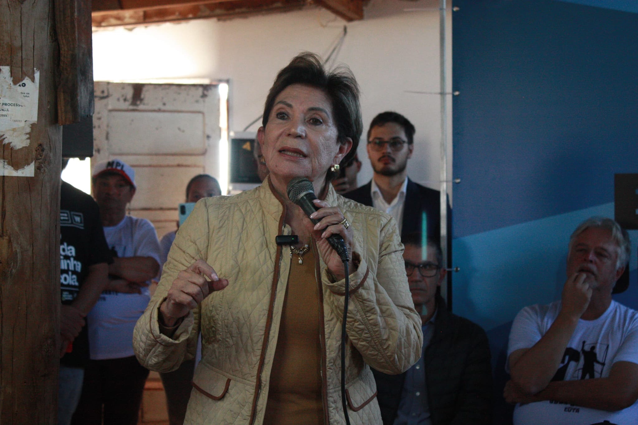 Elizabeth discursou na solenidade que marcou a assinatura do termo