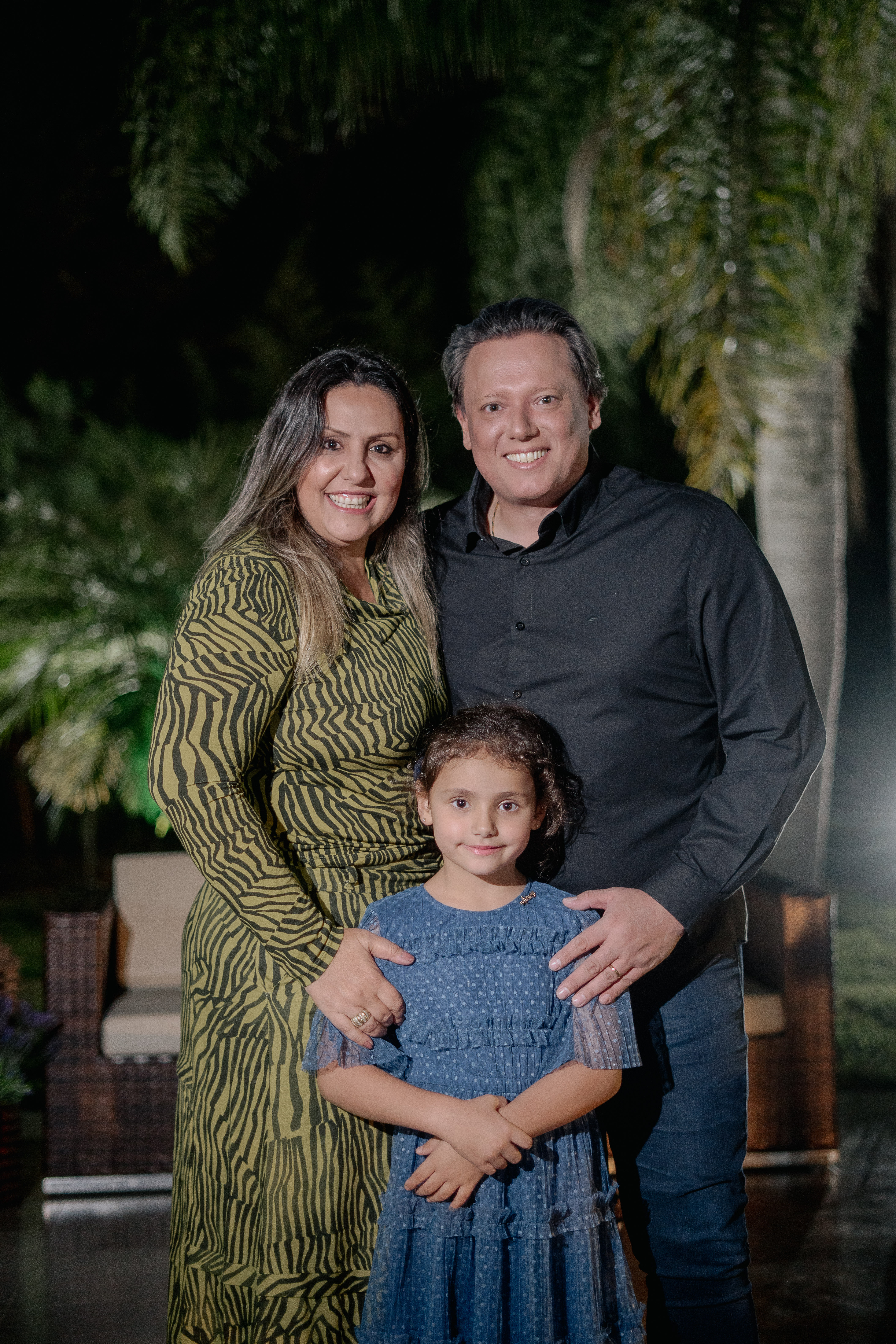 Thais Cury, Luis Eduardo Parucker e a doce Maria Eduarda.