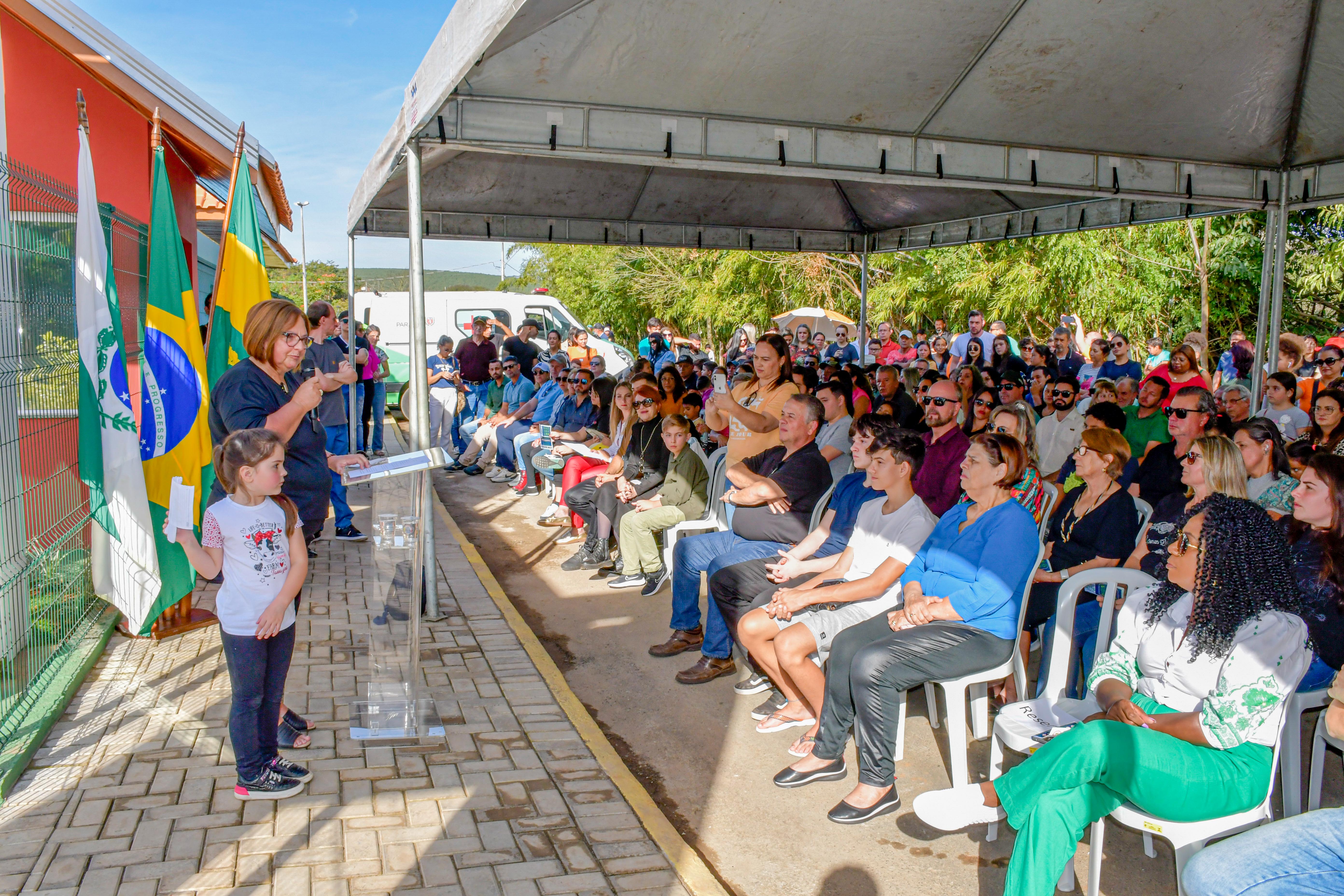 Lideranças estiveram presentes durante a inauguração do local.