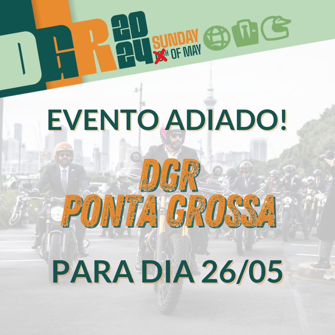 Imagem ilustrativa da imagem DGR Ponta Grossa é adiado para o dia 26 de maio