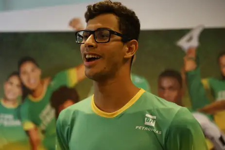 Guilherme Costa é nadador do time olímpico do Brasil