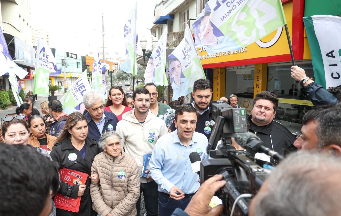 Aliel Machado (PV) tem fortalecido presença em meio aos eleitores