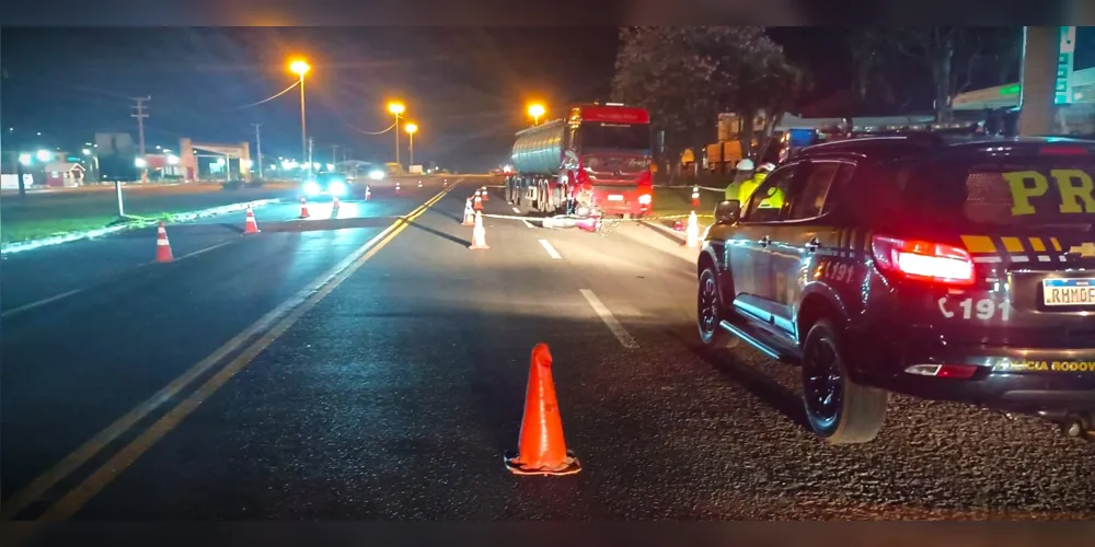 Equipe da Polícia Rodoviária Federal esteve na ocorrência