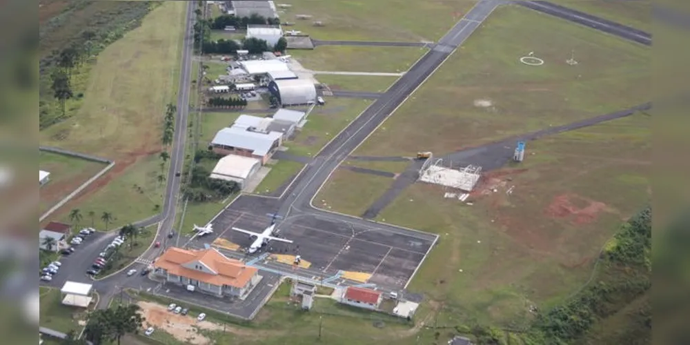 Aeroporto de Ponta Grossa deverá receber R$ 38 milhões em melhorias