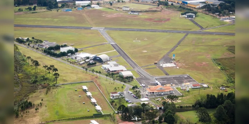 Prefeitura de Ponta Grossa realiza procedimentos para dar início as obras de ampliação do aeroporto