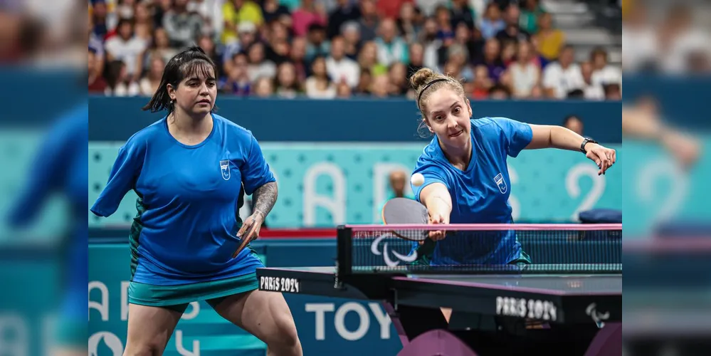 Bruna Alexandre e Danielle Rauen adicionaram o terceiro bronze paralímpico ao currículo