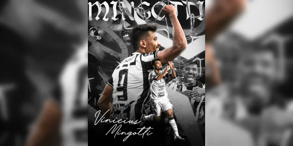 Imagem ilustrativa da imagem Operário anuncia retorno do atacante Vinicius Mingotti