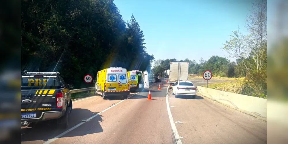 Equipes de socorro foram acionadas para atender a ocorrência