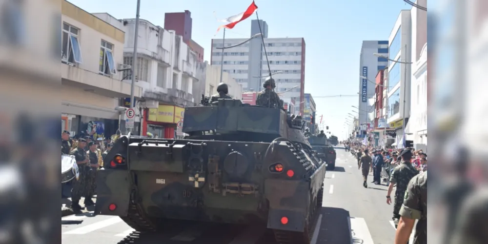 Este ano, o desfile do Exército Brasileiro ontará com participação 528 militares.