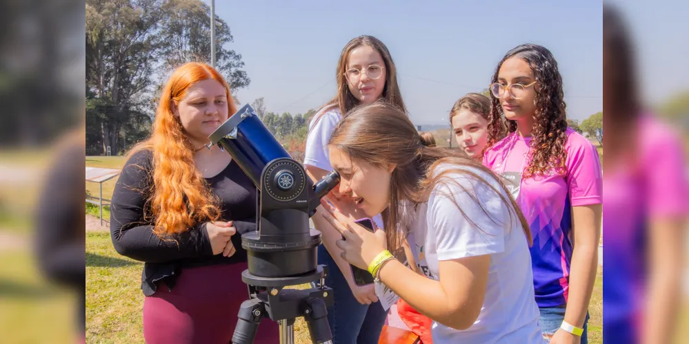 Para alguns, foi a primeira visita em um campus universitário.