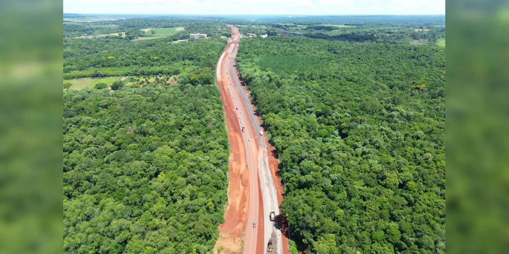 Expansão da pista deverá facilitar o acesso às Cataratas do Iguaçu