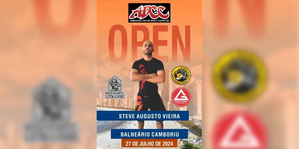 O ADCC Camboriú acontece na rua Libéria, 699, Nações, em Balneário Camboriú, em Santa Catarina, a partir das 9h.