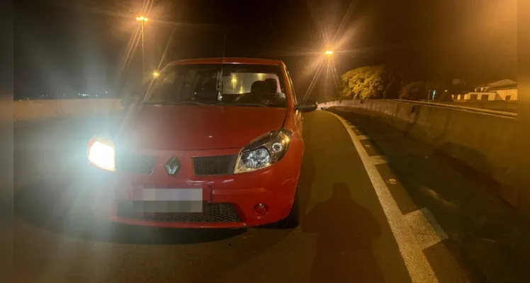 Veículo envolvido no atropelamento é um Renault Sandero